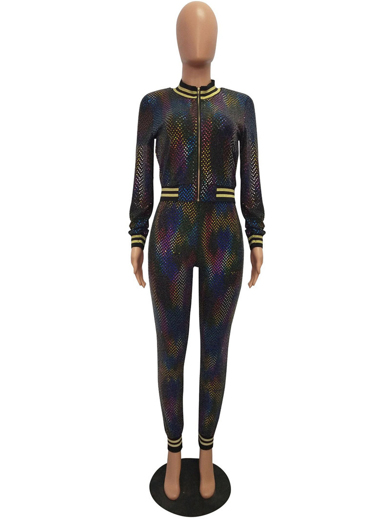 glitter tracksuit womens