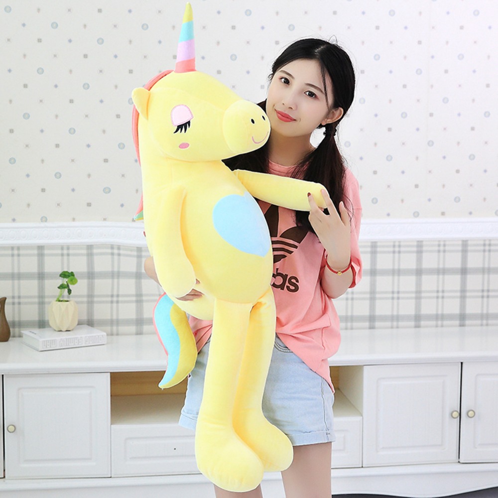 large soft unicorn toy