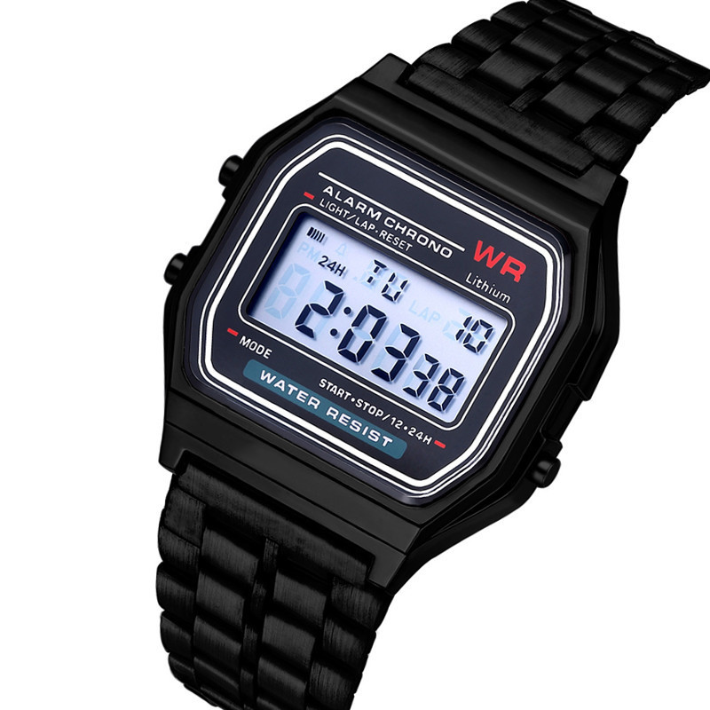 how to change time in led digital watch