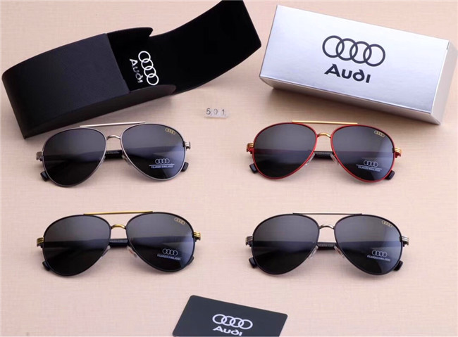 Sunglasses New Luxury Brand Men Polarized Audi With Box 2018 DE Hot Accessories
