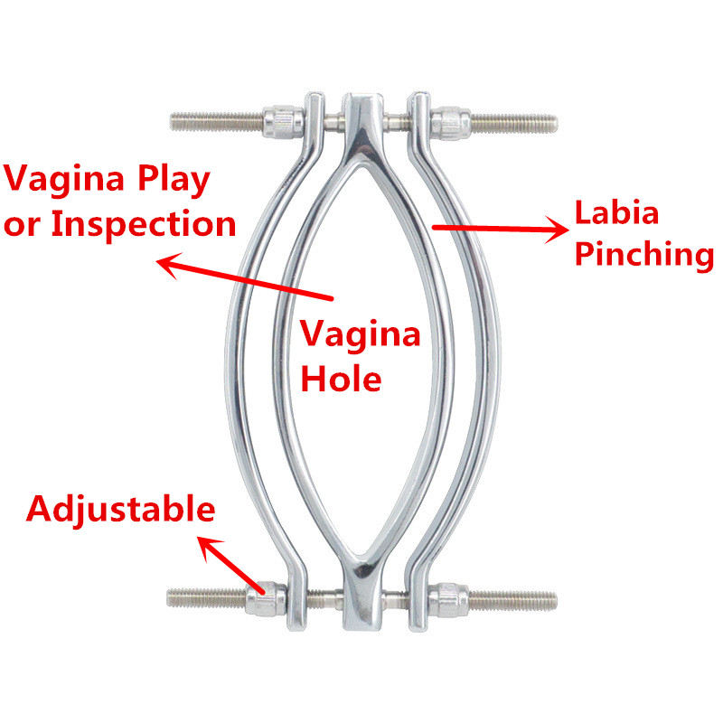 Mais Recente Speculum Endoscópios Vaginais Labia Pinching Pinça