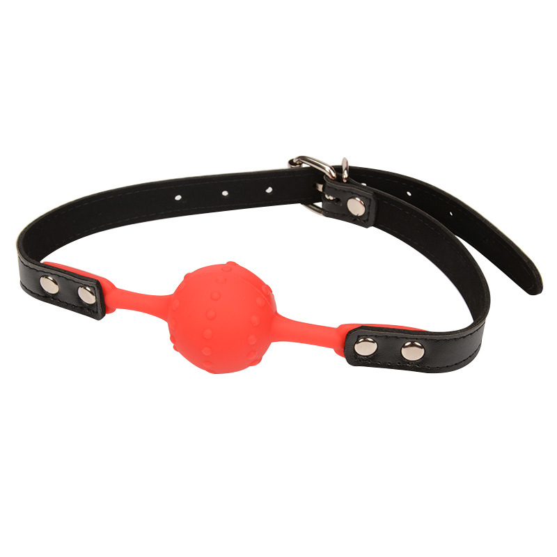 Fetish Silicone Ball Gag Mouth Gags Stopper Bdsm Bondage Torture Bedroom Kinky Play Flirting Fun