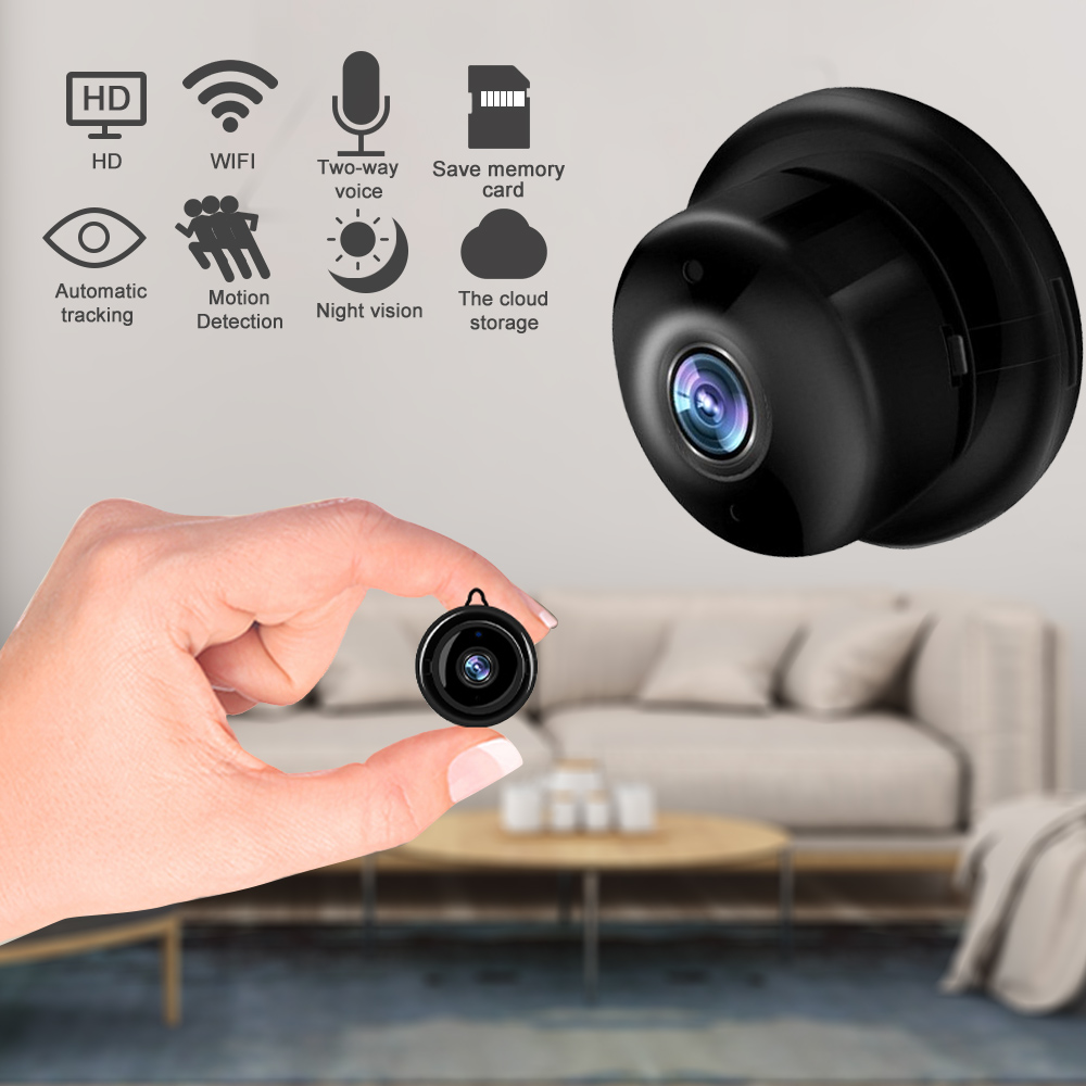 Compre Cámara Inalámbrica Mini IP 1080P HD IR CCTV Visión Nocturna  Infrarroja Micro Camera De Seguridad De Seguridad De Seguridad WiFi Cámara  De Monitor De Bebé A 14 € Del Sincerityderect |