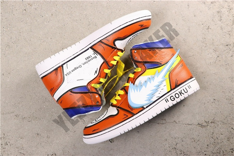 Decir a un lado paso empresario 2019 zapatos de la manera caliente Ins OFF Jumpman Dragon Ball Z Goku  baloncesto 1s High Cool Diseñador Formadores las zapatillas de deporte de  calidad superior de los hombres Doubl