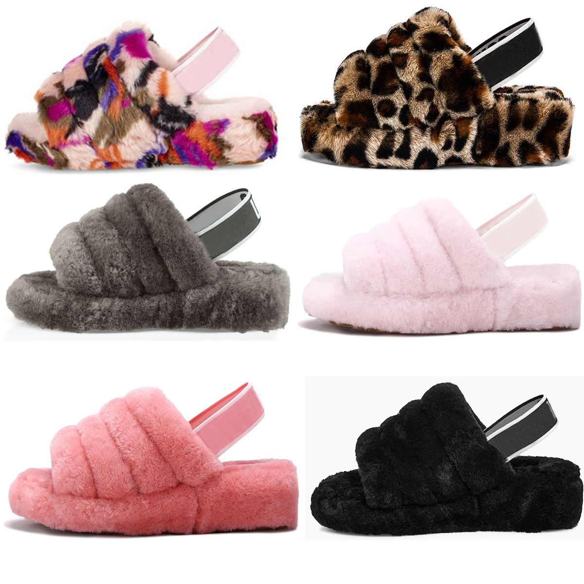 ugg fluff yeah motlee slide slipper