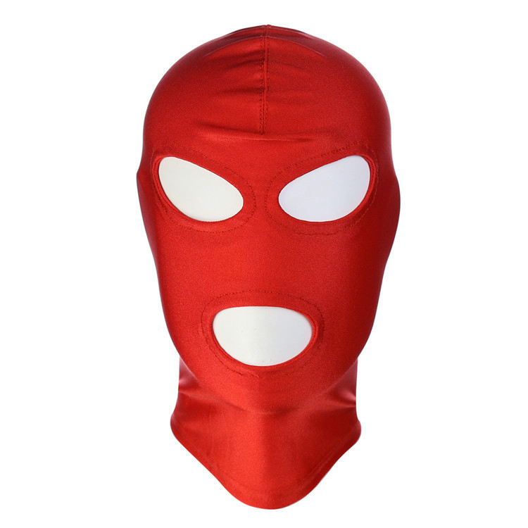 Elastic Head Mask Sex Hood Cover Bdsm Bondage Gear Party