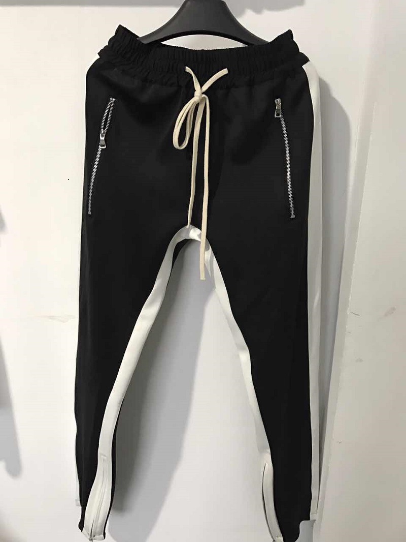 2020 Wholesale New Side Zipper Pants Hip Hop Style Fashion Urban