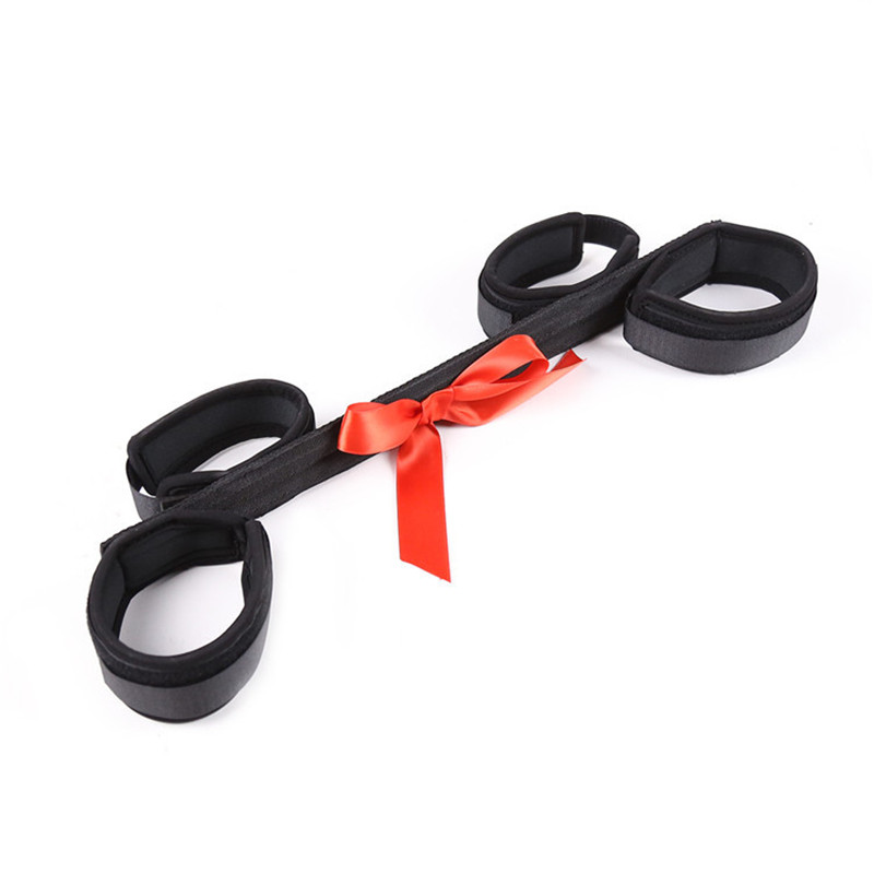 Bdsm Spreader Bar Wrist Ankle Cuffs Hands Fee