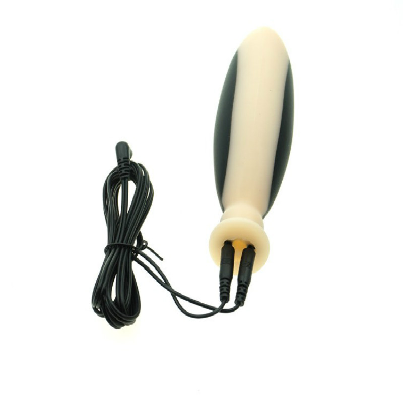 Electric Shock Butt Plug Silicone Vaginal Anal Plug