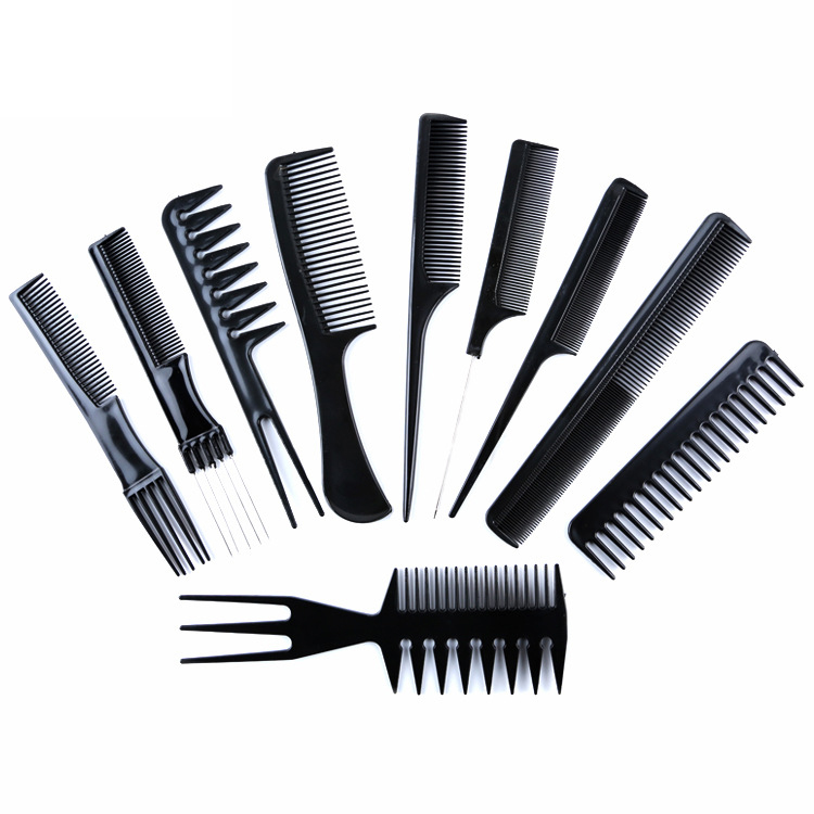 Hot Professional Black Hair Brush Salon Barber Anti Static Hair