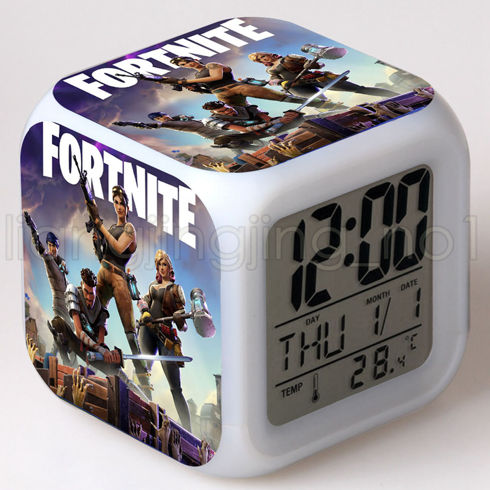 2019 30Styles Fortnite LED Alarm Clock Battle Royale ...