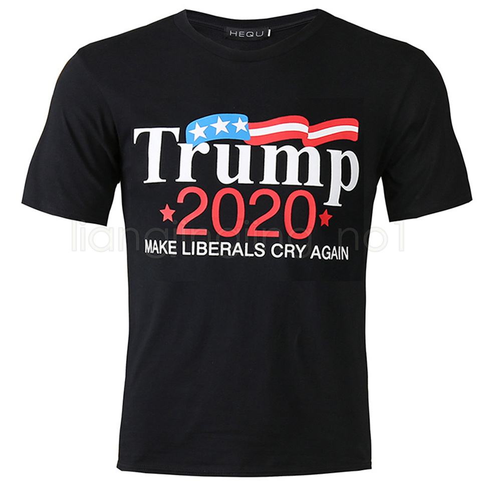 Men Donald Trump T Shirt S 3XL Homme O Neck Short Sleeve Shirts Pro ...
