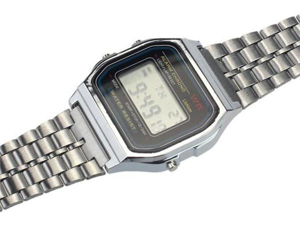 Unisex F91 Steel Watches Hot Fashion LED Electronic Watch ...