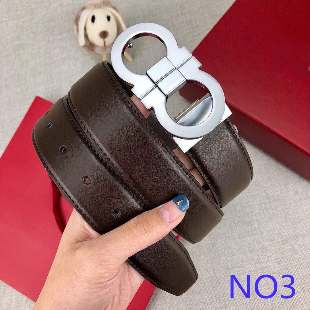 Man Belts High Quality Mens Woman Belt Casual Smooth Buckle Belt 10 ...